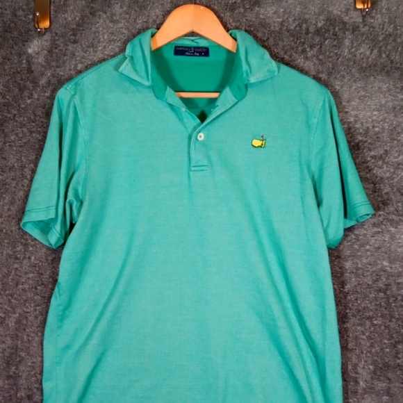 Clubhouse Collective Golf Polo Made In Italy Masters Short Sleeve Mens M - Picture 3 of 11